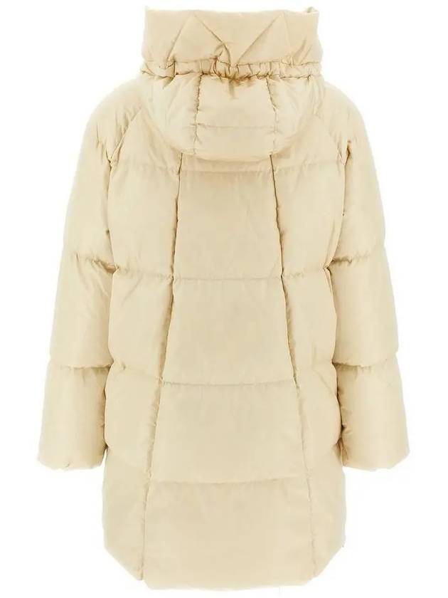 NEWBEMBO Hooded Padded Jacket Ivory 2425496042 028 - MAX MARA - BALAAN 3