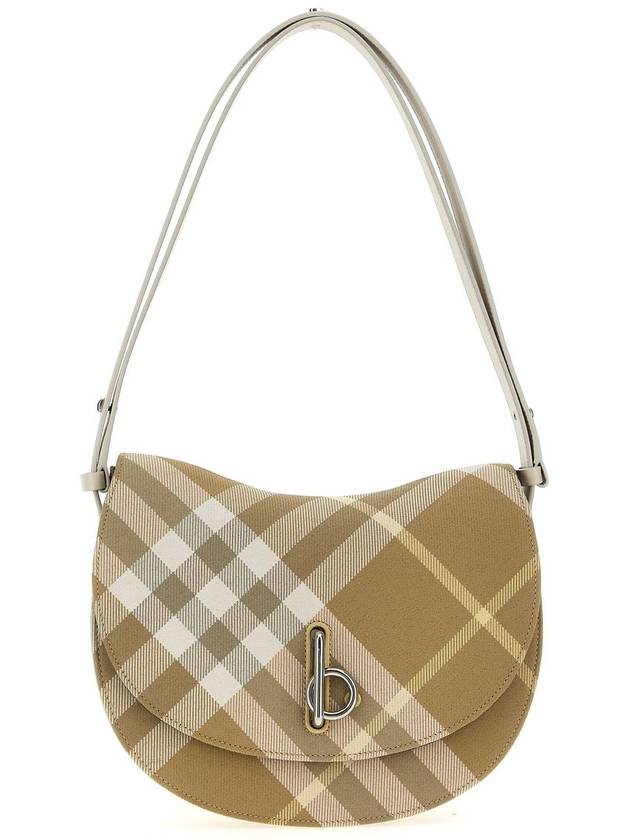 Rocking Horse Check Medium Cross Bag Beige - BURBERRY - BALAAN 2