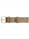 35cm Suede Belt Brown - LORO PIANA - BALAAN 4