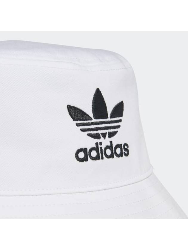 Original Trefoil Bucket Hat White - ADIDAS - BALAAN 5