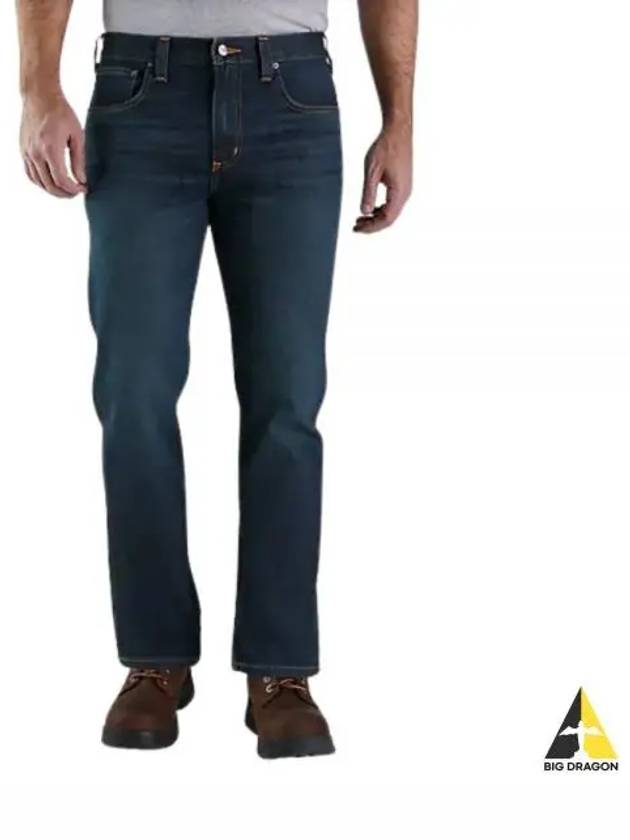 RUGGED FLEX RELAXED FIT 5 POCKET JEAN 102804 H49 straight jeans - CARHARTT - BALAAN 1