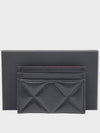 19 Quilted Lambskin Gold Plate Chain Card Wallet Black - CHANEL - BALAAN 3