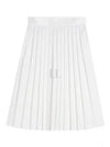 Women's Dorothea Pleated Skirt White - J.LINDEBERG - BALAAN 2