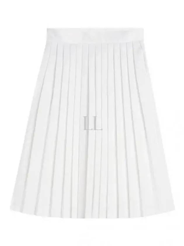 Women's Dorothea Pleated Skirt White - J.LINDEBERG - BALAAN 2