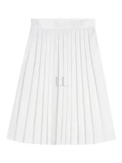 Dorothea Pleated Skirt White - J.LINDEBERG - BALAAN 2