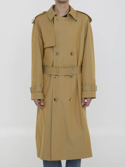 long gabardine trench coat 8087617 - BURBERRY - BALAAN 2