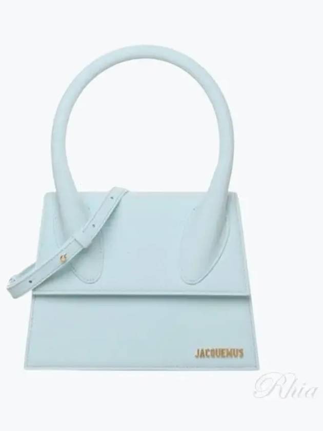 Le Grand Chiquito Large Signature Tote Bag Pale Blue - JACQUEMUS - BALAAN 2