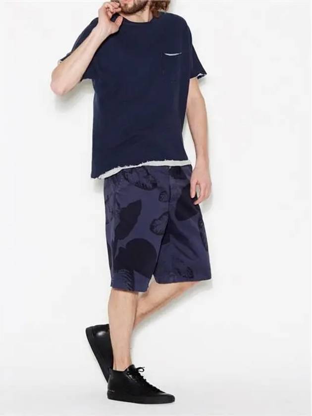 Fallen leaf pattern Bermuda shorts C82011 - CLOSED - BALAAN 2