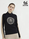 flower color combination round sweater DC3WST001BK - DUVIK - BALAAN 4