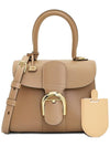 Brillant Mini Box Tote Bag Brown - DELVAUX - BALAAN 2