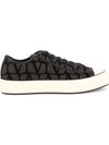 Iconographe Low Top Sneakers Brown - VALENTINO - BALAAN 1