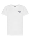 Denise Embroidered Short Sleeve T-shirt White - A.P.C. - BALAAN 2