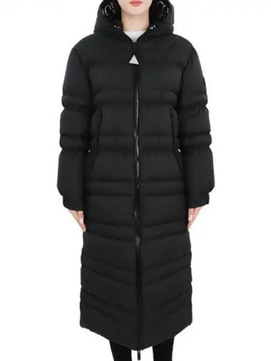 Women s TUMEN Long Padded Down Jacket Black 1C00006 596IU 999 271093 1101516 - MONCLER - BALAAN 1