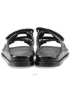 CC Logo Velcro Sandals Black - CHANEL - BALAAN 7