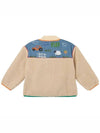 Kids Drawing Fleece Zip up Jacket TV2P87 Z0506 101 - STELLA MCCARTNEY - BALAAN 3