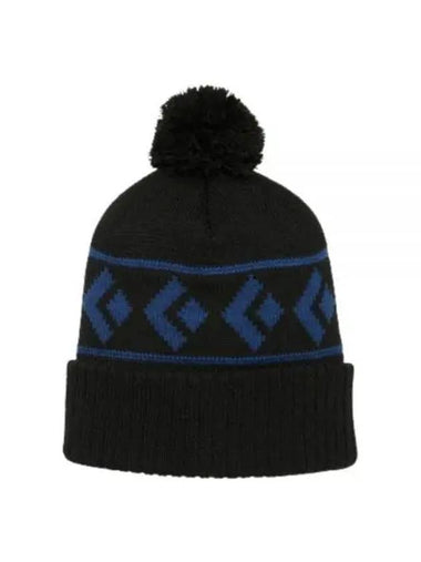 BLACK DIAMOND Tom Pom Beanie AAAAP721032 - BLACKBROWN - BALAAN 1