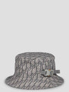 Oblique Jacquard Bucket Hat Deep Grey - DIOR - BALAAN 1