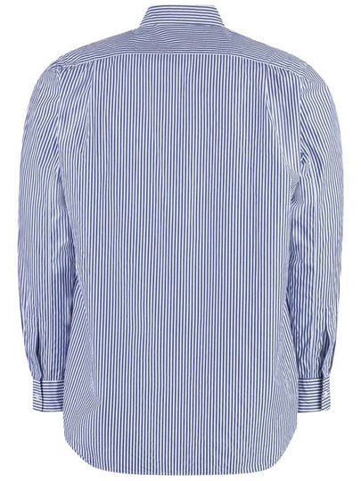 Comme Des Garçons Play Striped Cotton Shirt - COMME DES GARCONS PLAY - BALAAN 2