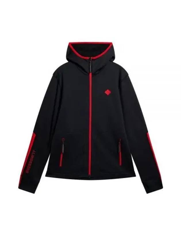 Aerial Pro Hooded Jacket Black - J.LINDEBERG - BALAAN 2