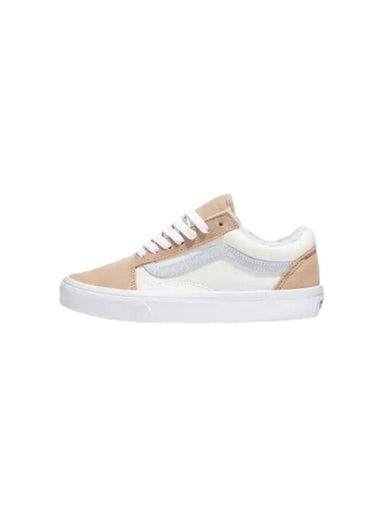 Old Skool Low Top Sneakers White Beige - VANS - BALAAN 1