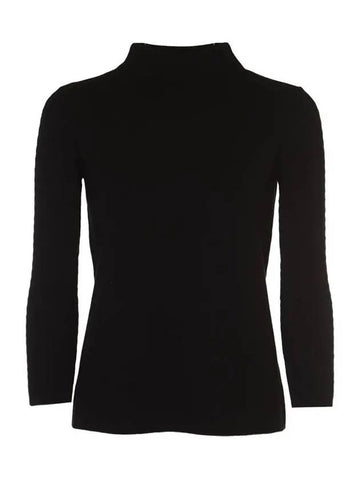 23FW CANNES mock neck knit black 2363661539 001 - MAX MARA - BALAAN 1