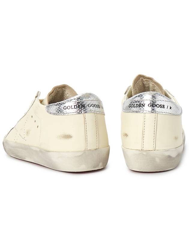 Superstar Silver Tab Low-Top Sneakers Beige - GOLDEN GOOSE - BALAAN 8