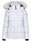 Cloud Threequarter Jumper Padding White Fox Fur White - MOOSE KNUCKLES - BALAAN 4