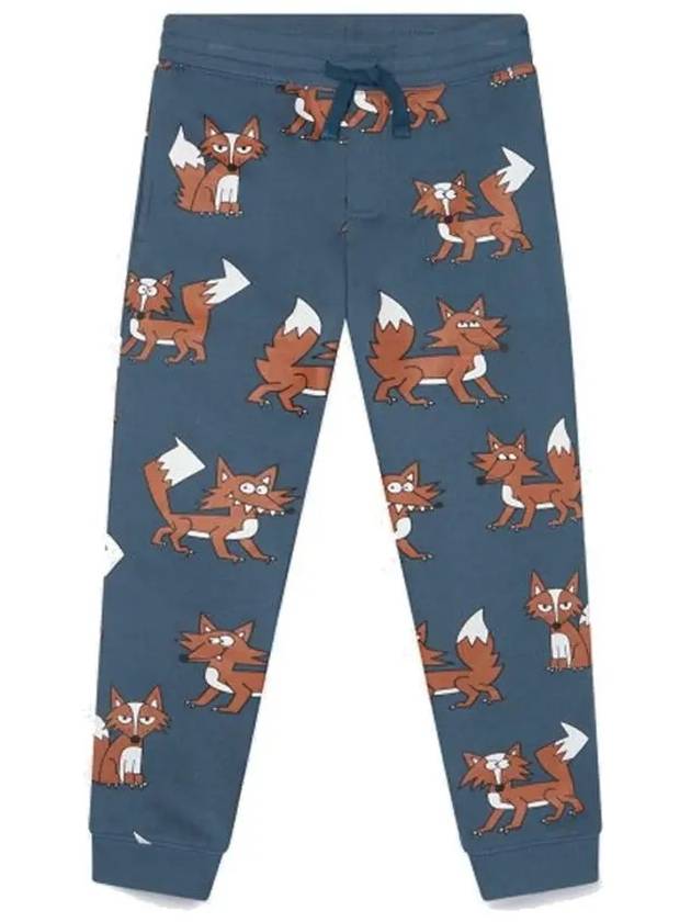 Kids Women s All Over Fox Pants 8R6P20 Z0604 619MC - STELLA MCCARTNEY - BALAAN 2