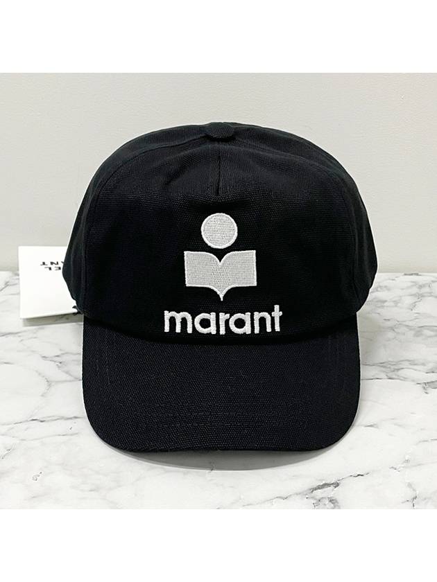 Tyron Logo Ball Cap Black - ISABEL MARANT - BALAAN 3