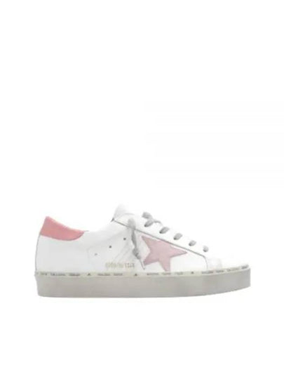 Women's Hi Star Leather Low Top Sneakers White - GOLDEN GOOSE - BALAAN 2