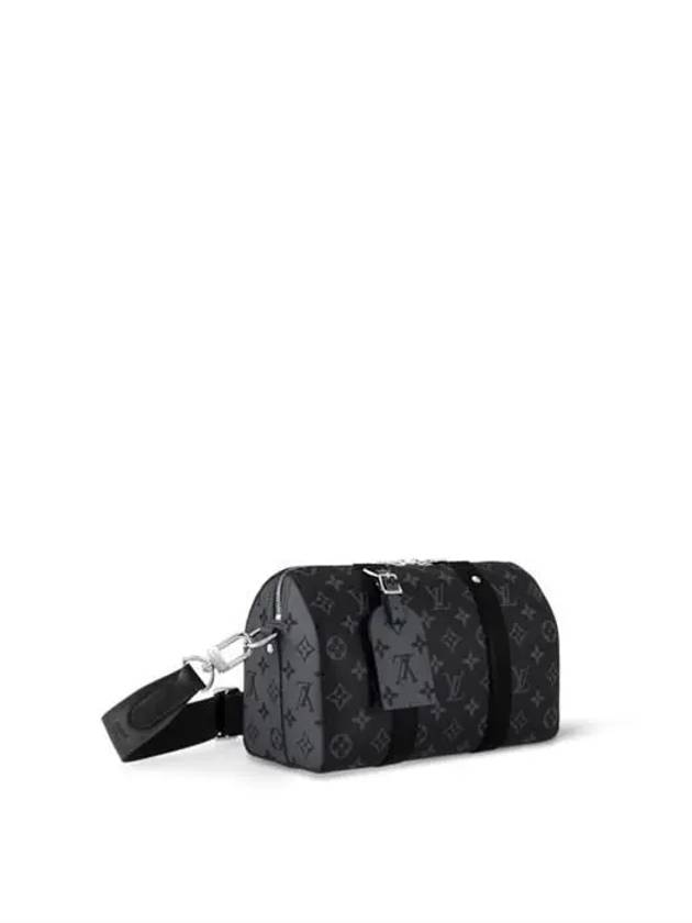 City Keepall Cross Bag Black - LOUIS VUITTON - BALAAN 4