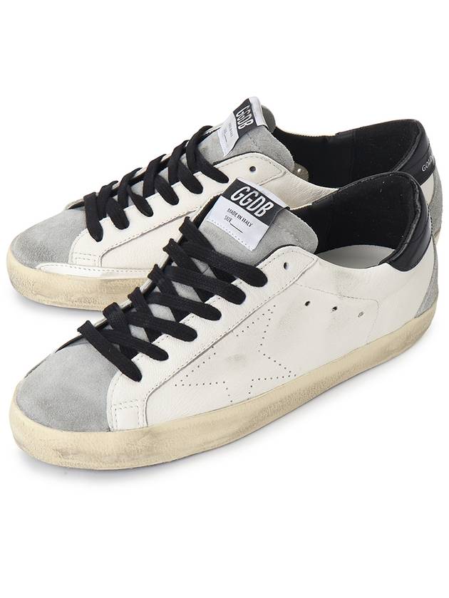 Super Star Low Top Sneakers White Grey - GOLDEN GOOSE - BALAAN 2