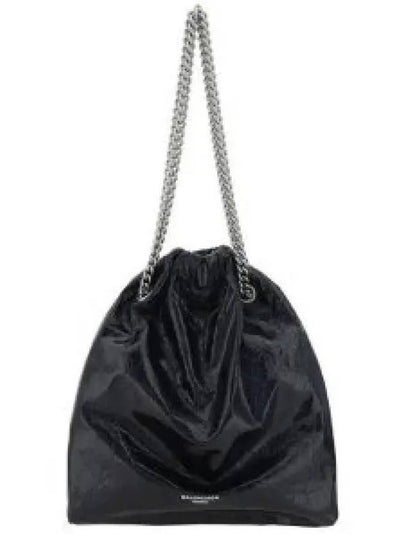 Crush Medium Tote Bag Black - BALENCIAGA - BALAAN 2