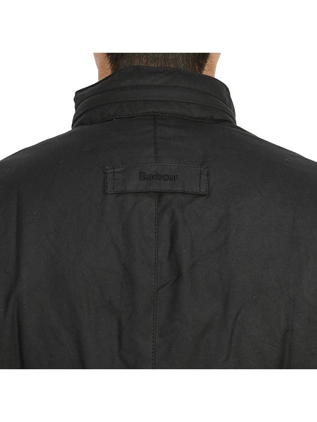 Corbridge Wax Zip-Up Jacket Black - BARBOUR - BALAAN 10