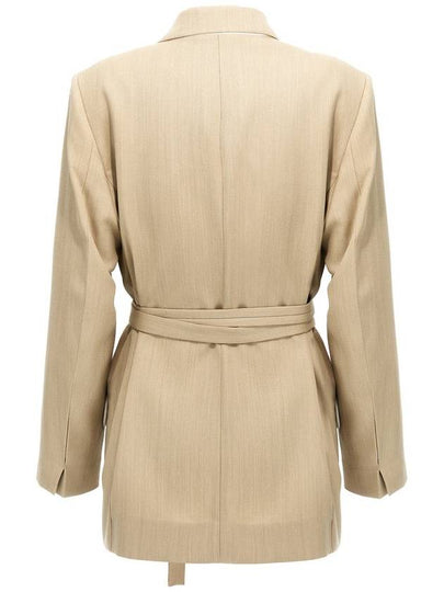 Victoria Beckham Belt Blazer - VICTORIA BECKHAM - BALAAN 2