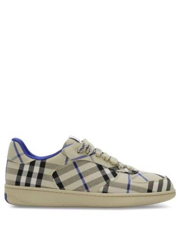 Check Terrace Low Top Sneakers Lichen - BURBERRY - BALAAN 1