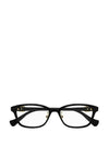 Rectangle Acetate Eyeglasses Black - GUCCI - BALAAN 1