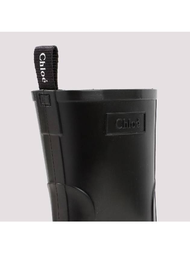 Betty Chunky Sole Rain Boots Black - CHLOE - BALAAN 4