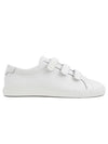 Andy Smooth Leather Low Top Sneakers White - SAINT LAURENT - BALAAN 1