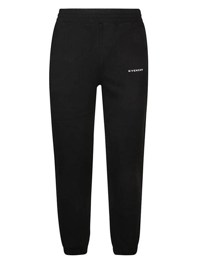 Logo Printed Cotton JoGGer Pants Black - GIVENCHY - BALAAN 2