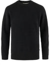 Men's Ovik Rib Sweater Black - FJALL RAVEN - BALAAN 2