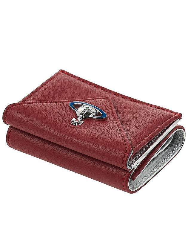 Enma Envelope Logo Half Wallet Red - VIVIENNE WESTWOOD - BALAAN 5