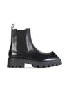 Rhino Leather Ankle Boots Black - BALENCIAGA - BALAAN 2