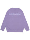 PIGMENT HEAVY COTTON TRINITY Pigment Sweatshirt LAVEN - ICONOGRAPHY - BALAAN 4