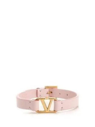 V Logo Bracelet Pink - VALENTINO - BALAAN 2