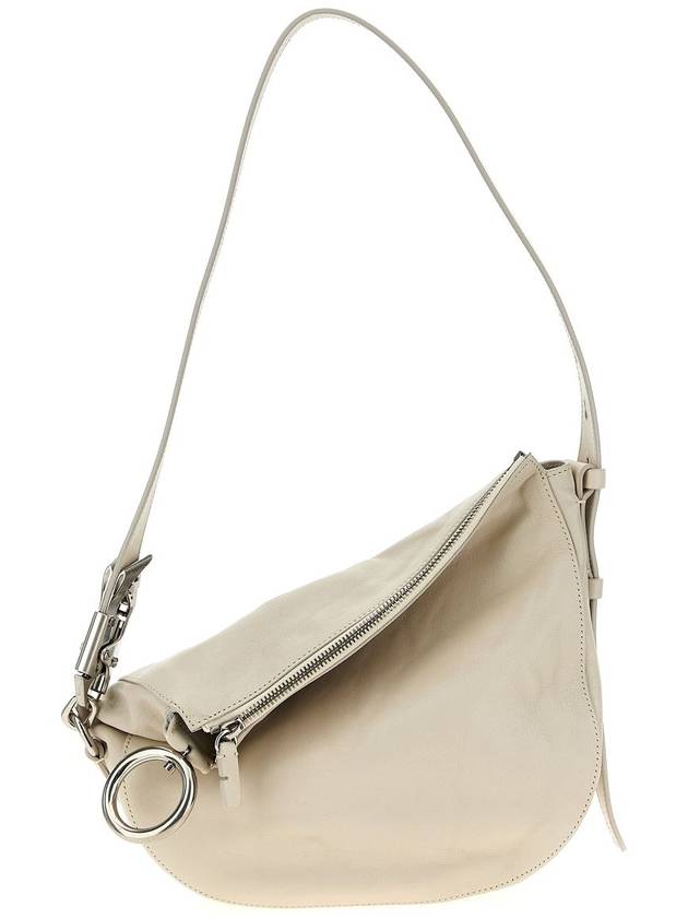 Knight Small Leather Shoulder Bag Beige - BURBERRY - BALAAN 2