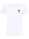 Logo Short Sleeve T-Shirt White - CHLOE - BALAAN 3