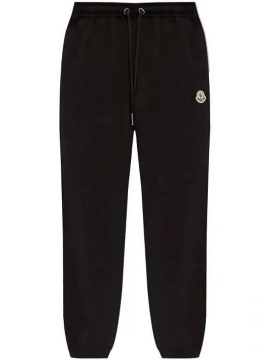 8H00010 89A1K 999 Logo Sweatpants - MONCLER - BALAAN 1