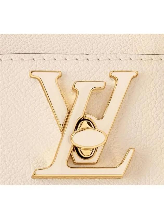 Lock And Walk Lock Me Leather Shoulder Bag Ivory - LOUIS VUITTON - BALAAN 5