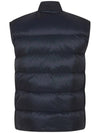 SEROT Logo Patch Padded Vest Navy 1A001 56 5967G 776 - MONCLER - BALAAN 3